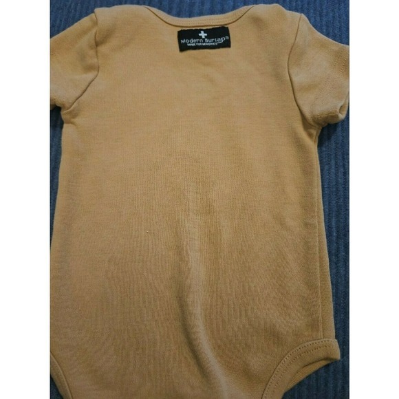 Euc Modern Burlap Bodysuit Bundle Size 0-3m - Picture 3 of 7
